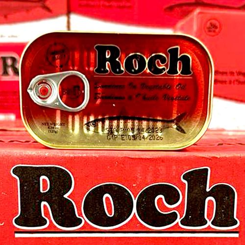 Roch Sardines à l'huile Végétale 125G